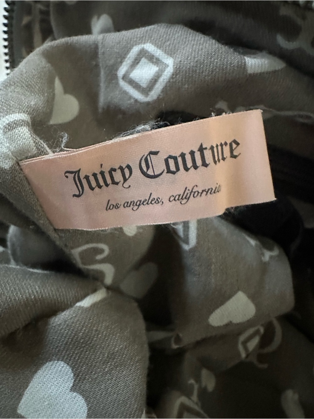 Y2K Juicy Couture Bowler Bag “Grey and Brown Leather” - Picture 10 of 11
